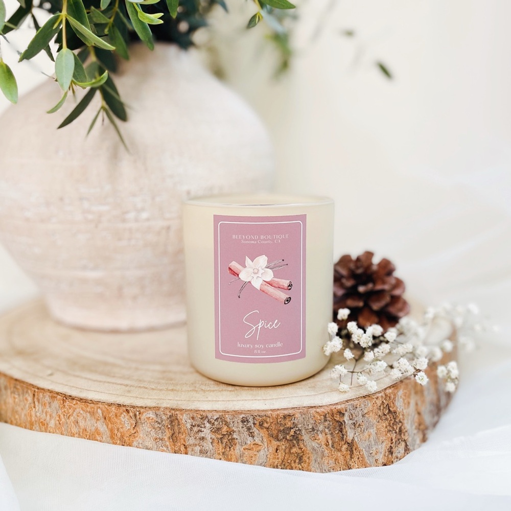 Best Seller "Spice" Fall Luxury Soy Candle